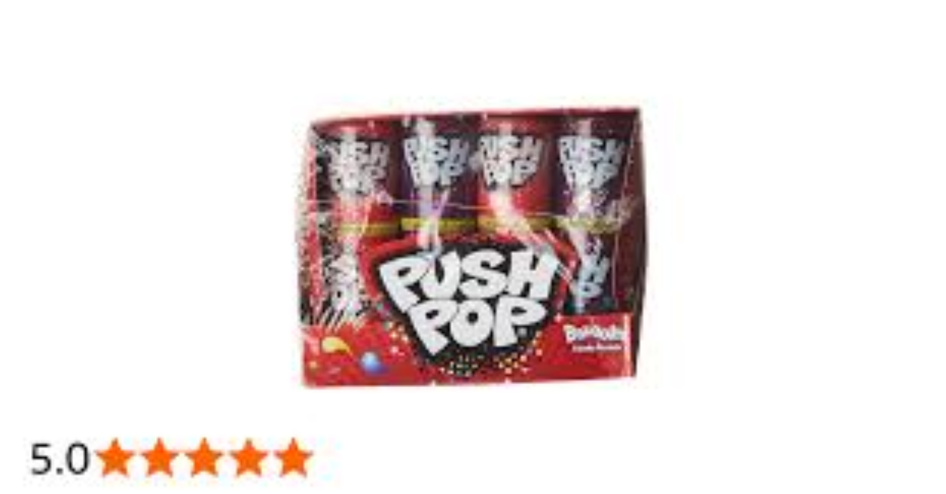 BAZOOKA PUSH POP STRAWBERRY/B.CURRANT 15G